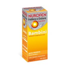 Nurofen Febbre E Dolore Bambini 100mg/5ml Gusto Arancia  Ibuprofene 