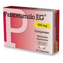 PARACETAMOLO EG*20CPR 500MG Unassigned 
