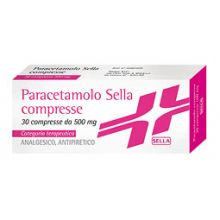 Paracetamolo Sella 30 Compresse 500mg Paracetamolo 
