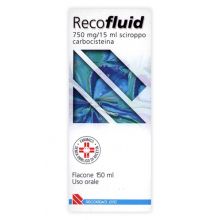 Recofluid Sciroppo Flacone 150 ml 750 mg  Mucolitici e fluidificanti 