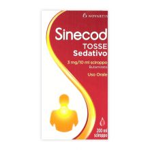 Sinecod Tosse Sedativo 200 ml 3 mg/10 g Farmaci Per La Tosse Secca 