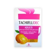 Tachifludec 10 Bustine Arancia  Farmaci per curare  raffreddore e influenza 