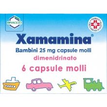 Xamamina 6 Capsule Bambini 25 mg  Antinausea 