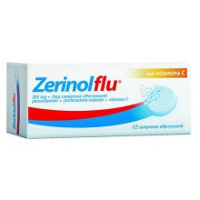Zerinolflu 12 Compresse Effervescenti Farmaci per curare  raffreddore e influenza 