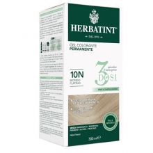 Herbatint Gel Colorante Permanente 3 Dosi 10N Biondo Platino 300ml Unassigned 