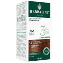 Herbatint Gel Colorante Permanente 3 Dosi 7M Biondo Mogano 300ml Trattamenti per capelli 