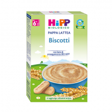Hipp Biologico Pappa Lattea Biscotti 250g Pappa lattea e farina lattea 
