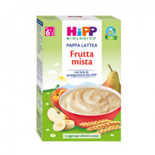 Hipp Biologico Pappa Lattea Frutta Mista 250g Pappa lattea e farina lattea 