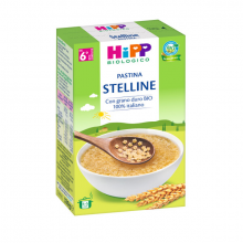Hipp Biologico Pastina Stelline 320g Pasta per bambini e semolini 