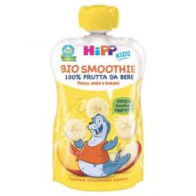 Hipp Kids Bio Smoothie Pesca Mela e Banana 120ml Merende per bambini 