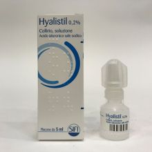 Hyalistil Collirio 0,2% Flacone 5ml Colliri e Pomate Oftalmiche Idratanti 