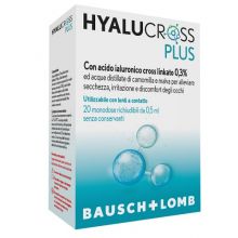 Hyalucross Plus 20 Flaconcini Monodose Prodotti per occhi 