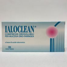 Ialoclean 30 Compresse Orosolubili Prodotti per gola, bocca e labbra 