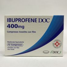 Ibuprofene Doc 12 Compresse rivestite 400mg Unassigned 