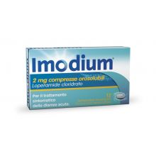 Imodium 12 Compresse Orosolubili Da 2 mg Farmaci Antidiarroici 