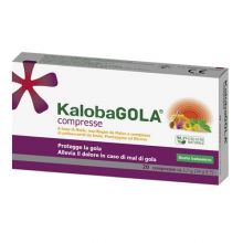KalobaGola 20 Compresse Balsamico Prodotti per gola, bocca e labbra 