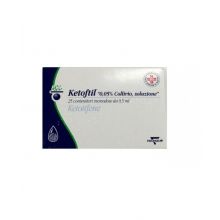 Ketoftil Collirio 0,5mg/ml 25 Flaconcini 0,5ml Antiinfiammatori 