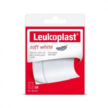 Leukoplast Cerotto Soft White 10cm x 8cm 10 pezzi Cerotti 