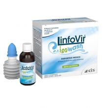 LinfoVir Iperwash Soluzione Isotonica 8 Flaconcini Lavaggi nasali 