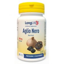 LongLife Aglio Nero  250 mg 60 Capsule Vegetali Colesterolo e circolazione 