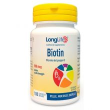 LongLife Biotin 900mcg 100 Compresse Unassigned 