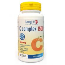 LongLife C Complex 1500 50 Tavolette Vitamina C 