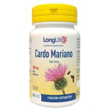 LongLife Cardo Mariano 300mg 60 Capsule Digestione e Depurazione 