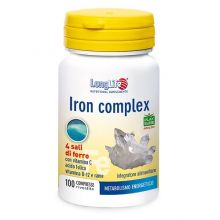 LongLife Iron Complex 100 Compresse Integratore Ferro 