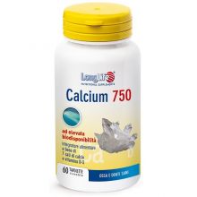 Longlife Calcium 750 60 tavolette Multivitaminici 