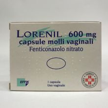 Lorenil 1 Capsula molle vaginale 600mg Capsule e ovuli 