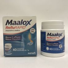 MAALOX REFLURAPID COMPRESSE Regolarità intestinale e problemi di stomaco 