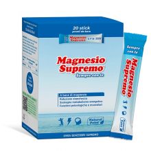 Magnesio Supremo 20 Stick Sempre con Te Magnesio e zinco 