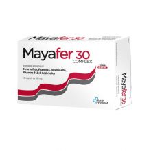 Mayafer 30 Complex 30 capsule Integratore Ferro 