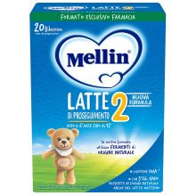 Mellin 2 Latte in Polvere 700 grammi Latte per bambini 