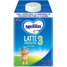 Mellin 3 Latte crescita  500 ml Latte per bambini 