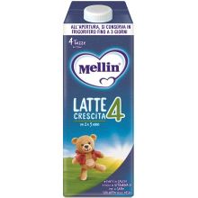  Mellin 4 Latte Crescita 1 Litro Latte per bambini 