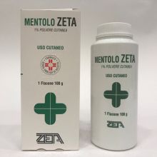 Mentolo Zeta 100g 1% Lozioni e polveri per la pelle 