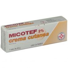 Micotef Crema cutanea 30g 2% Pomate, cerotti, garze e spray dermatologici 