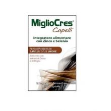 MiglioCres Capelli 120 Capsule Integratori per capelli e unghie 