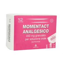 MomentAct Analgesico 12 Bustine 400 mg Ibuprofene 