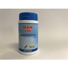 MSM 500 100 Capsule Vegetali Dolore Ginocchio  Integratori per capelli e unghie 
