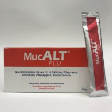 Mucalt Flu 8 Oral Stick Monodose Da 15ml Polivalenti e altri 