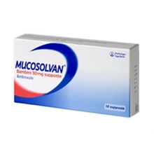 Mucosolvan Bambini 10 Supposte 30 mg Mucolitici e fluidificanti 