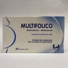 Multifolico 30 Capsule Molli Integratori per gravidanza e allattamento 