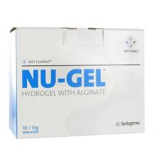Nu-Gel Idrogel con Alginato 15g 10 Pezzi Medicazioni avanzate 