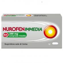 Nurofenimmedia 12 Compresse Rivestite 200 mg Ibuprofene 