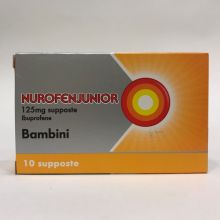 Nurofenjunior 10 Supposte 125 mg  Ibuprofene 