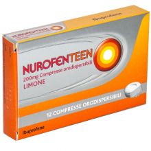Nurofenteen 12 Compresse Orodispersibili  Limone 200 mg  Offertissime  
