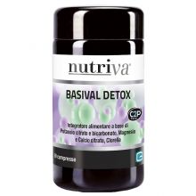 Nutriva Basival Detox 60 Compresse Digestione e Depurazione 