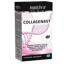 Nutriva Collagenast 15 Stick Integratori per la Pelle 